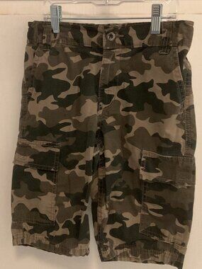 Boy's Levis Camo Cargo Shorts
